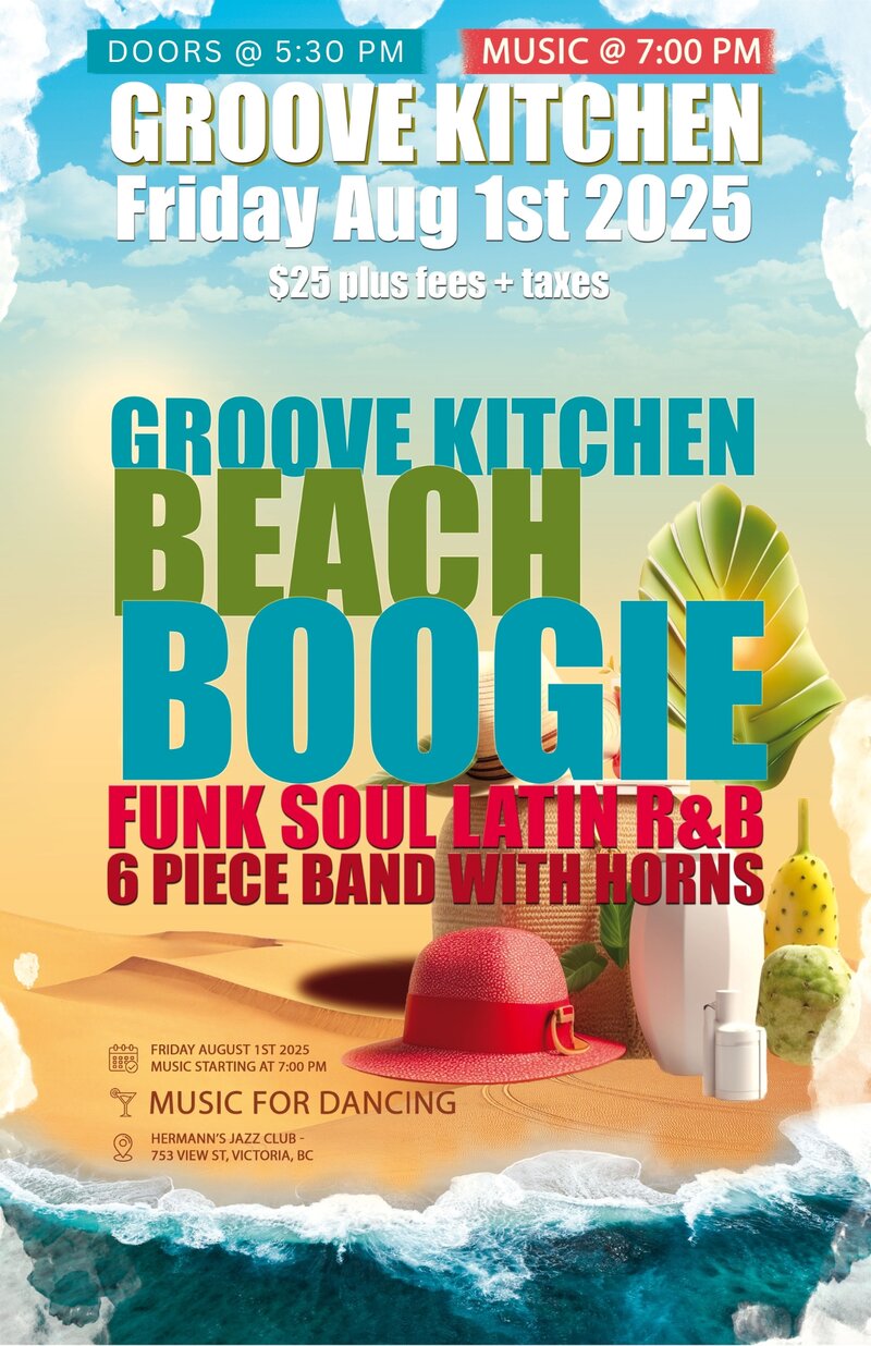 Groove Kitchen | Beach Boogie - May 7th @ Hermann's Jazz Club