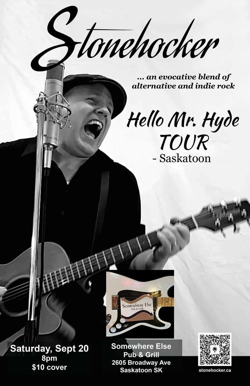 Hello Mr. Hyde TOUR - May 6th @ Somewhere Else Pub and Grill