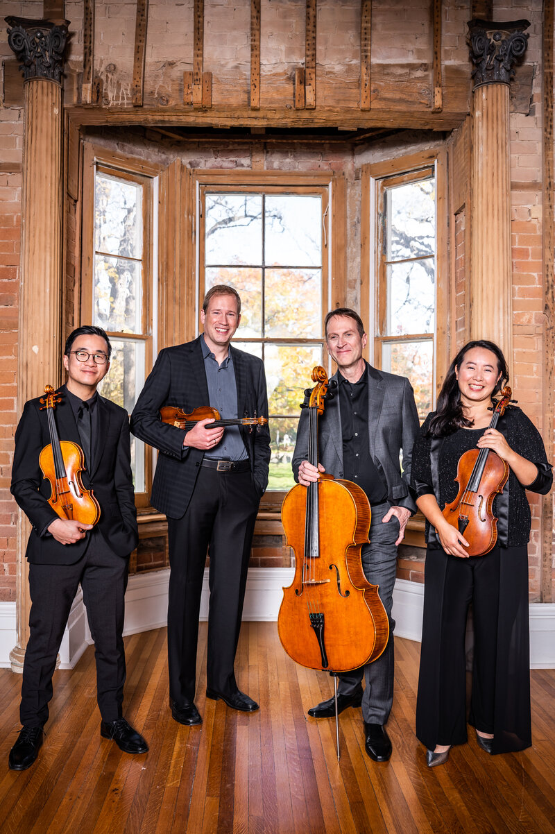 New Orford String Quartet with Jaeden Izik-Dzurko - Jun 17th @ Isabel Bader Centre for the Performing Arts
