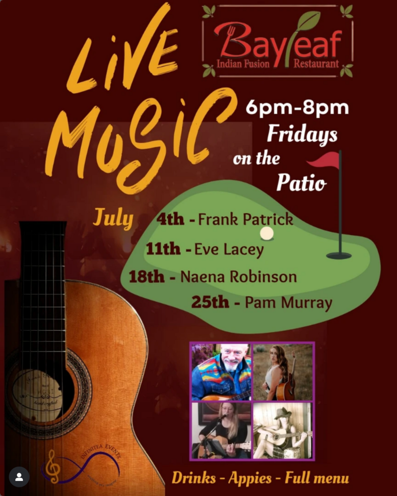 Live Music on the Patio: Pam Murray - May 28th @ Bayleaf Restaurant