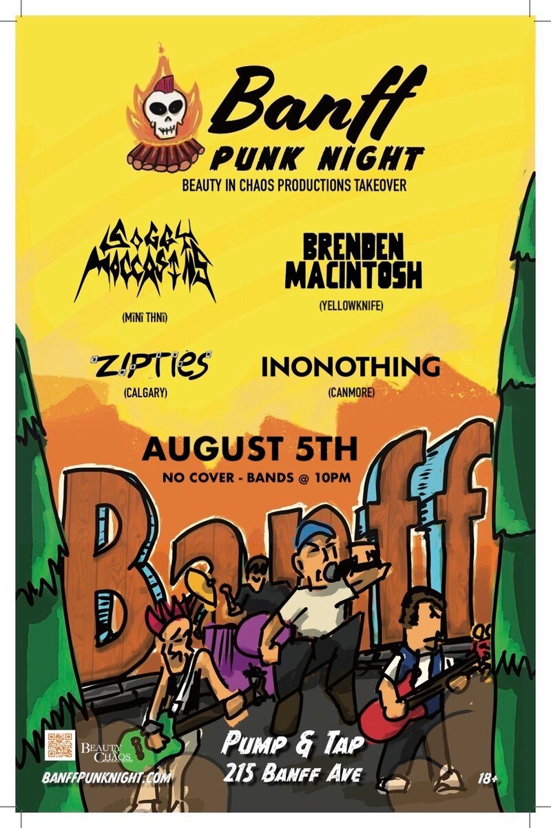 Banff Punk Night: Vol. 7 @ Pump and Tap - Aug 05, 2025