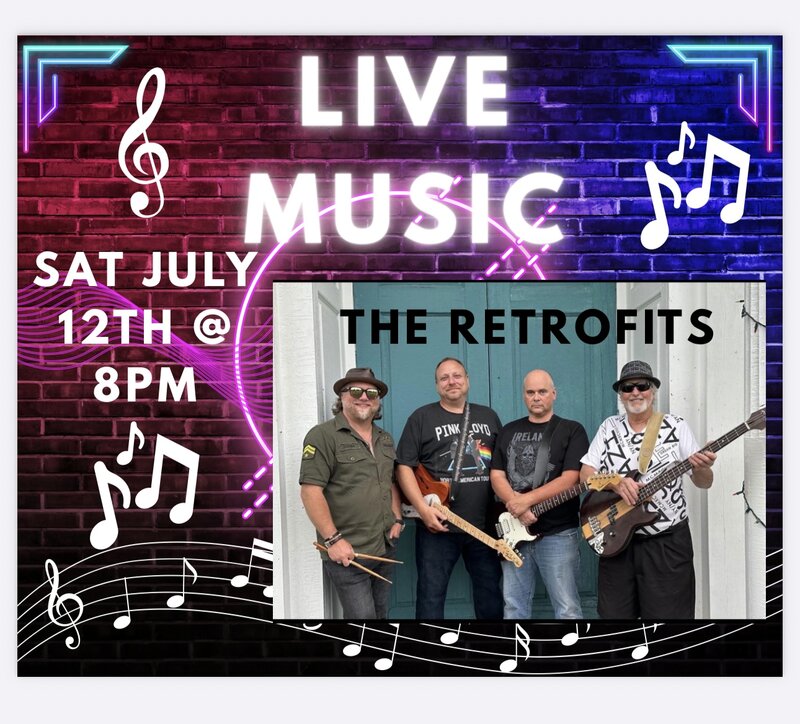 The Retrofits @ K&R Sports Bar Jul 12 2025 - May 9th @ K&R Sports Bar