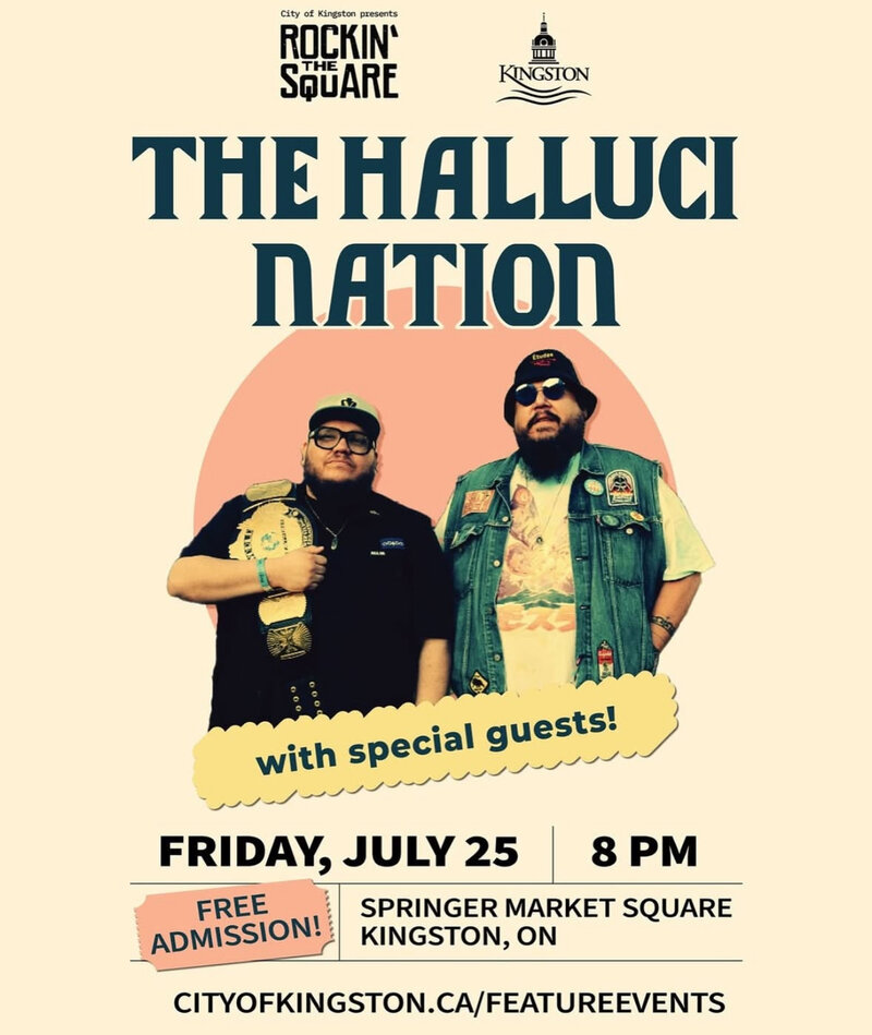 Rockin' the Square: The Halluci Nation @ Springer Market Square - Jul 25, 2025