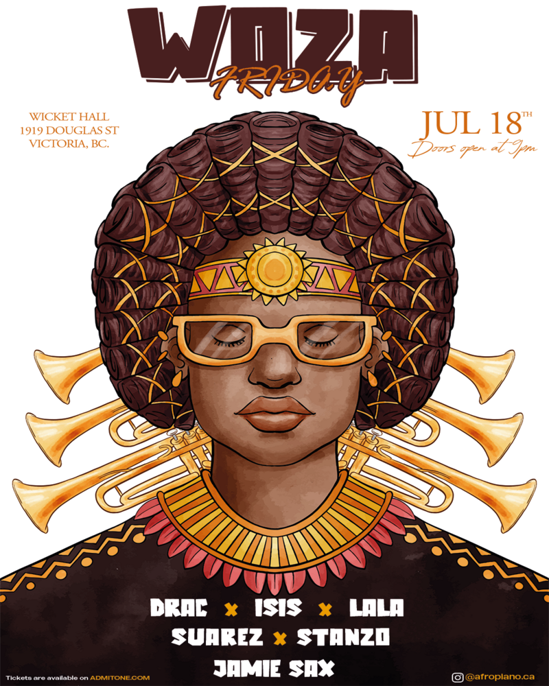 WOZA Friday: Afropiano Xperience - May 9th @ Studio 919