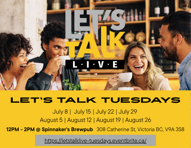 Let's Talk Tuesday - May 14th @ Spinnakers