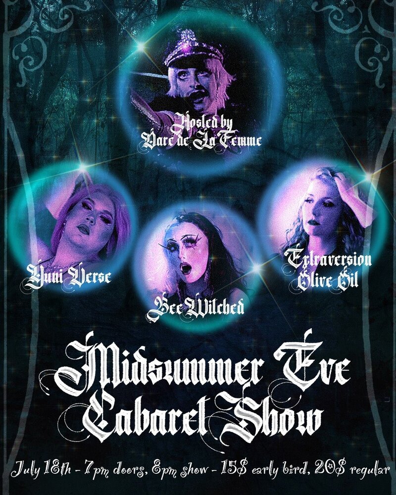 Midsummer Eve Cabaret Show - May 5th @ Something In The Water