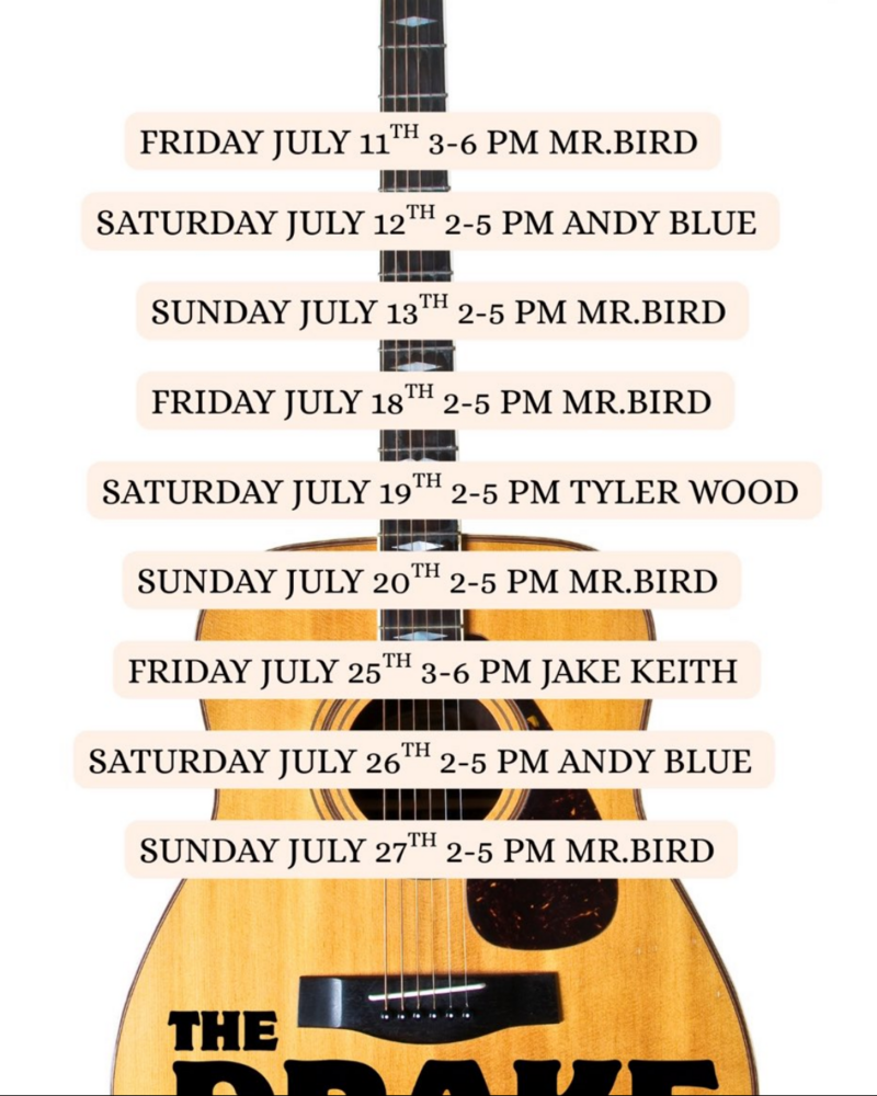 Summer Patio Afternoons: Mister Bird - May 1st @ The Drake Pub