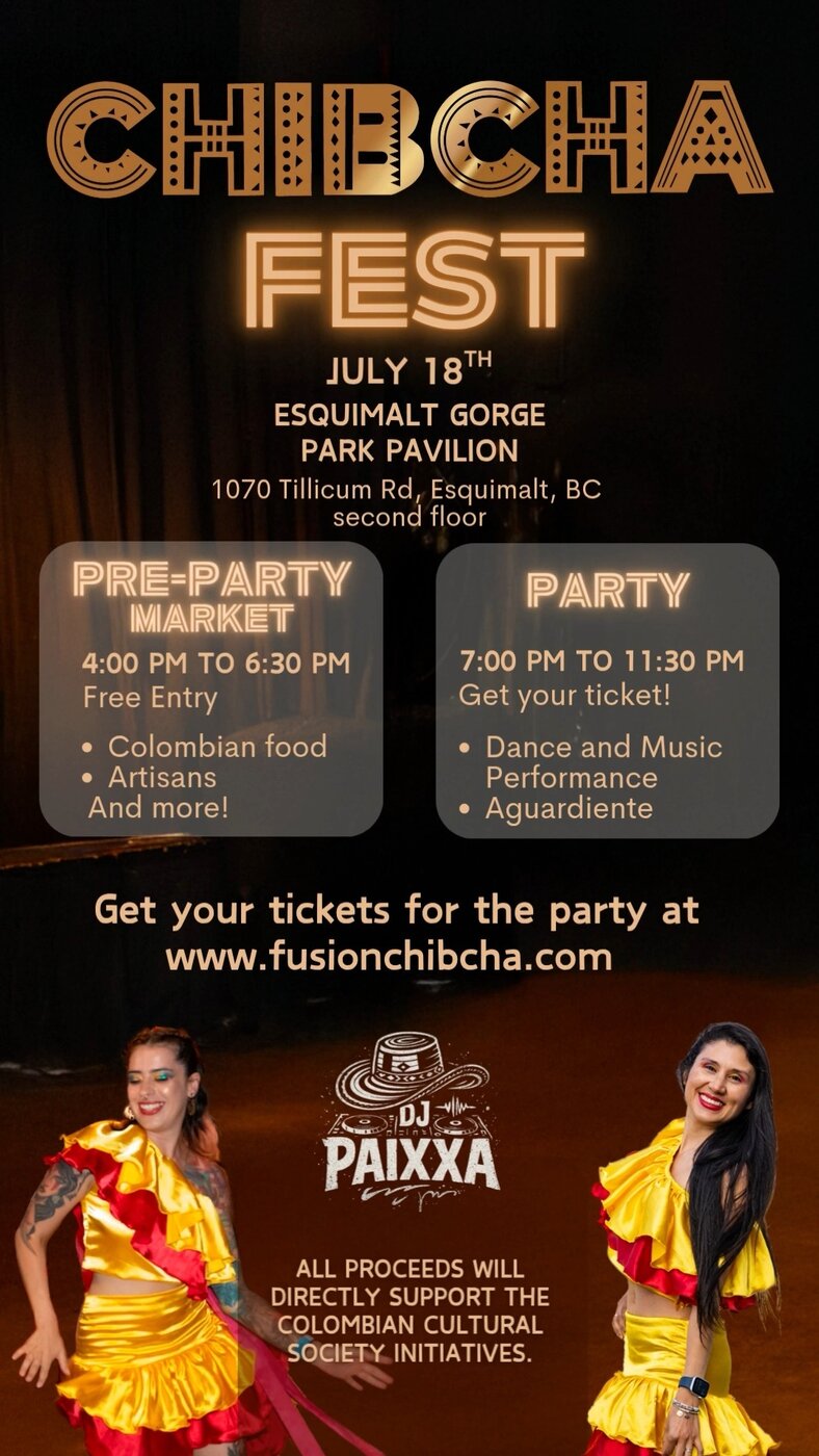 CHIBCHA FEST @ Esquimalt Gorge Park Pavilion - Jul 18, 2025