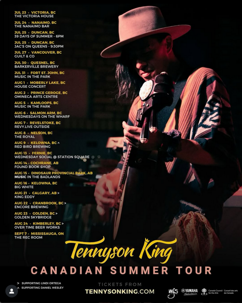 Tennyson King w/ Lindi Ortega at Over Time Beer Works! - May 1st @ Over Time Beer Works