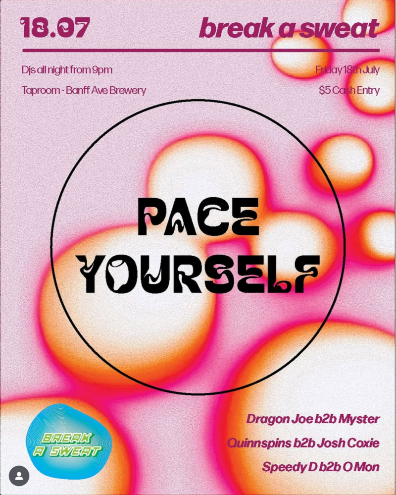 Pace Yourself by Break A Sweat @ Banff Ave Brewing Co. - Jul 18, 2025