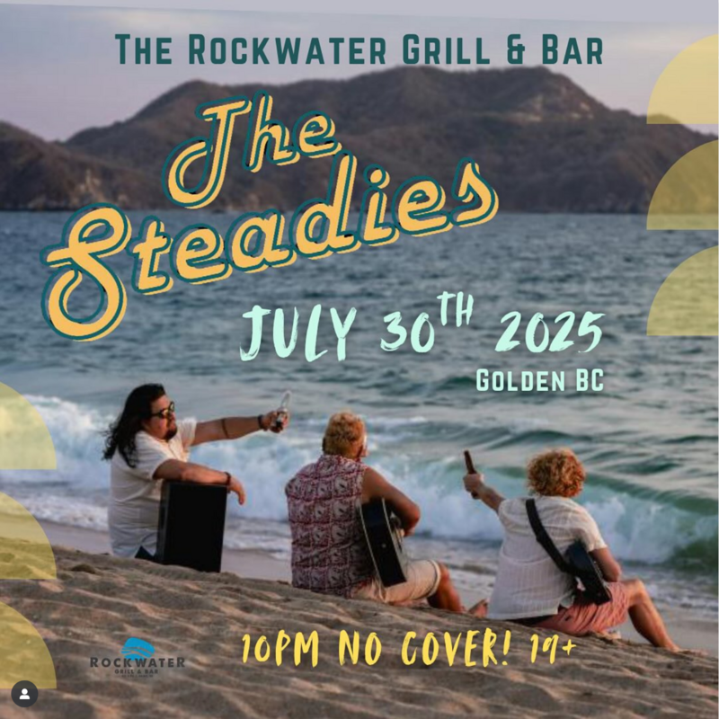The Steadies: Summer 2025 Tour Pt. 2 - May 6th @ Rockwater Grill & Bar