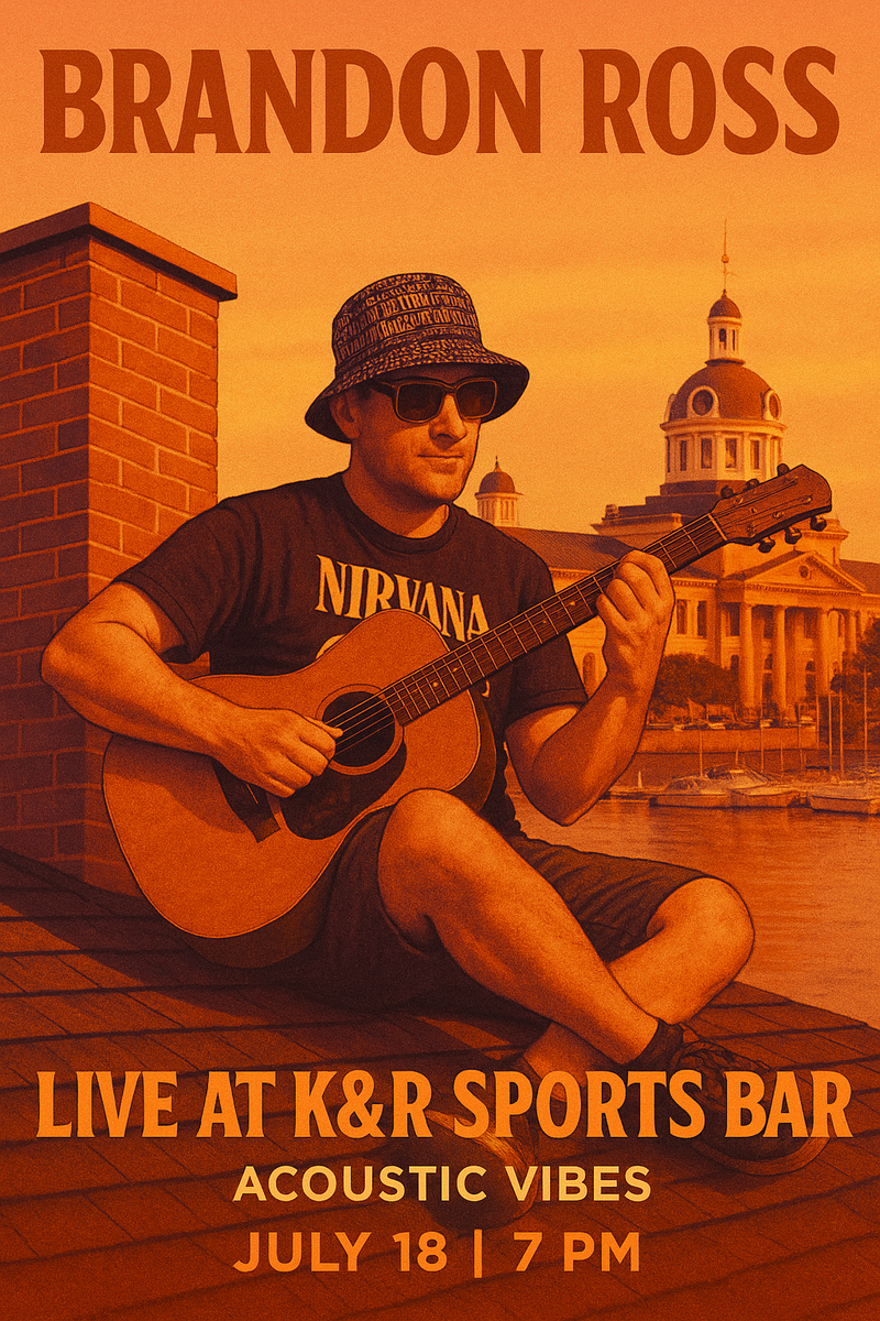 Brandon Ross @ K&R Sports Bar Jul 18 2025 - May 9th @ K&R Sports Bar
