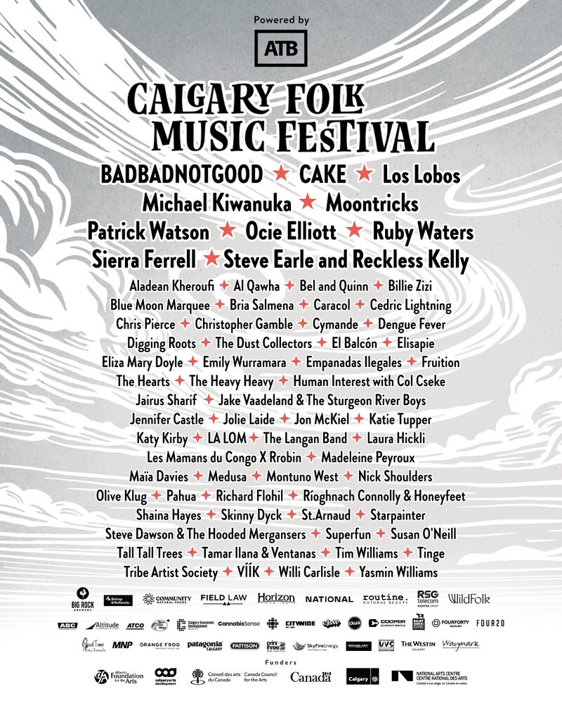 Calgary Folk Festival @ Prince's Island Park - Jul 24, 2025