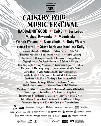 Calgary Folk Festival - Apr 30th @ Prince's Island Park