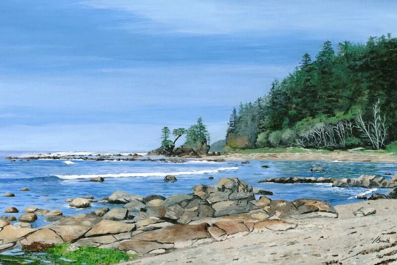 Carol Borrett: Coastal Moods - May 7th @ Imagine That! Artisans' Designs