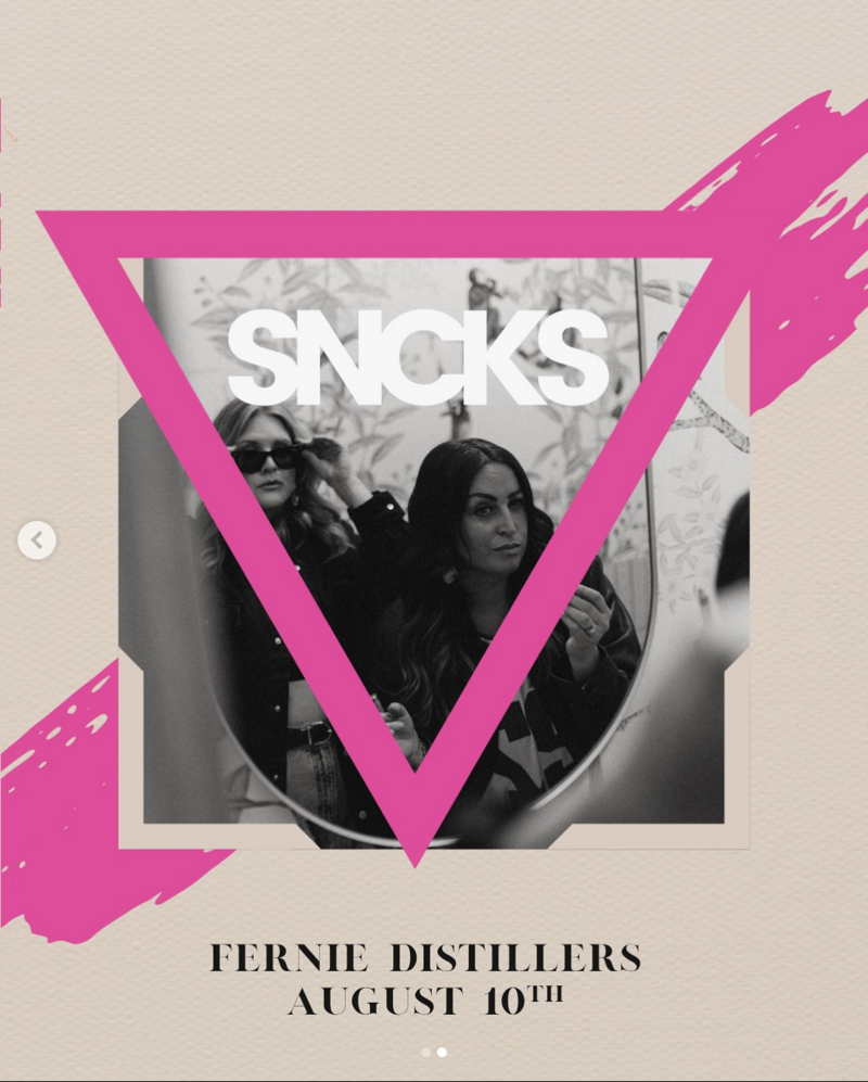 SNCKS Double Feature Summer: Wapiti Wind-Down Edition - May 7th @ Fernie Distillers