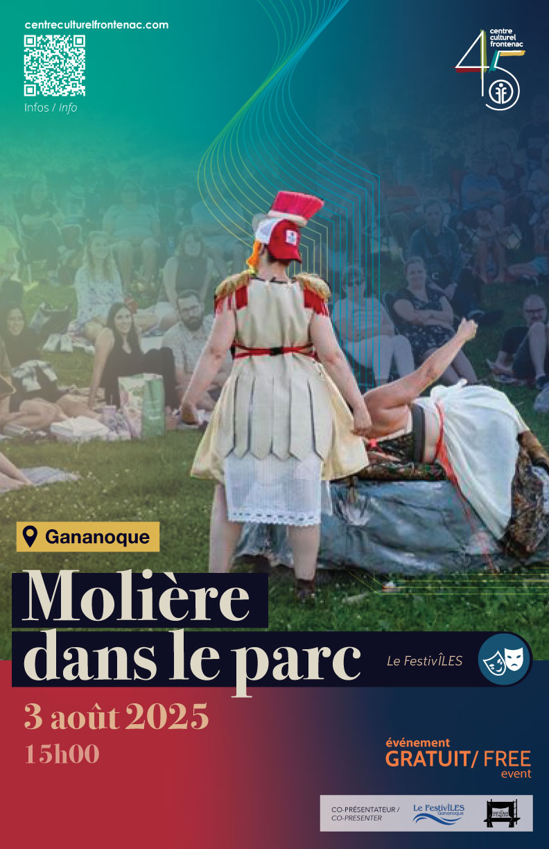 FestivILES Gananoque: Moli&egrave;re dans le parc - Apr 30th @ Town Park