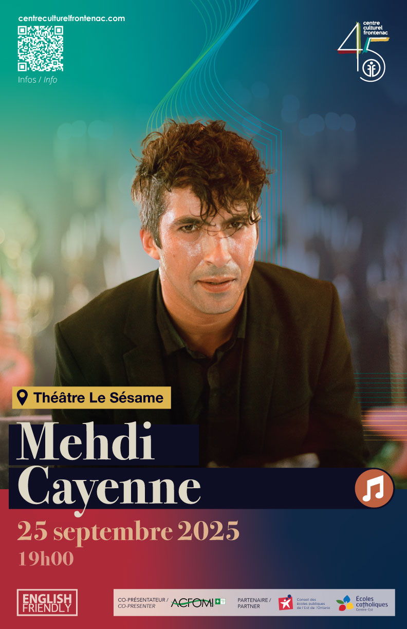 Mehdi Cayenne @ Le S&eacute;same Theatre Sep 25 2025 - Apr 30th @ Le S&eacute;same Theatre