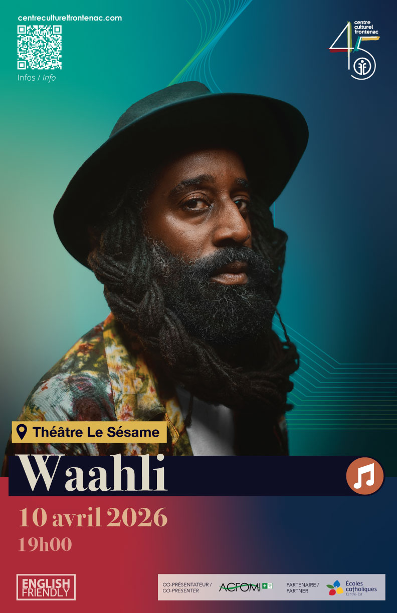 Waahli, V&eacute;loce Andr&eacute; @ Le S&eacute;same Theatre Apr 10 2026 - May 5th @ Le S&eacute;same Theatre