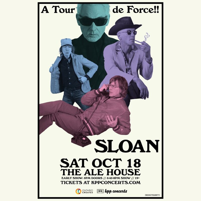 Sloan @ The Ale House & Canteen Oct 18 2025 - May 6th @ The Ale House & Canteen