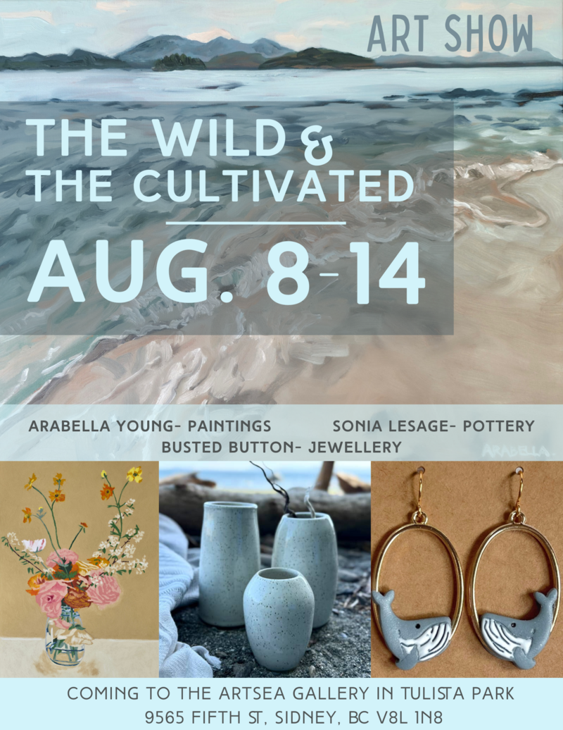 The Wild and the Cultivated art show and sale - May 5th @ ArtSea Gallery