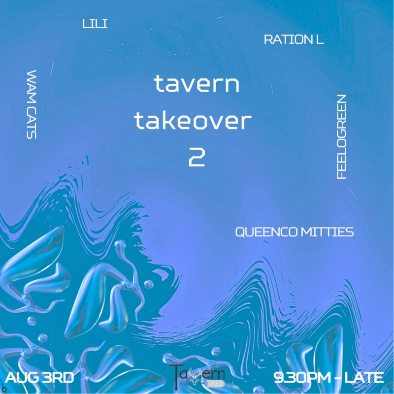 Tavern Takeover 2 by 6016 Dance Supply - May 6th @ Tavern 1883