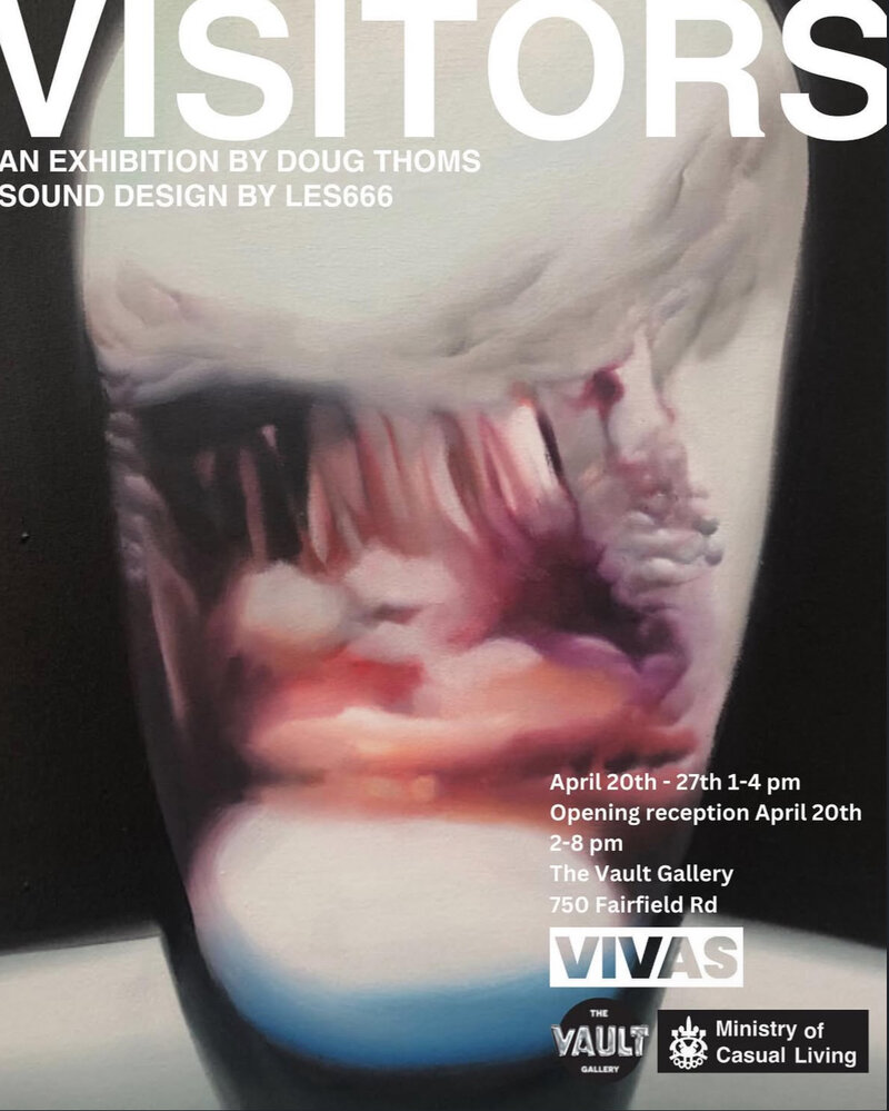 Visitors - May 6th @ The Vault Gallery