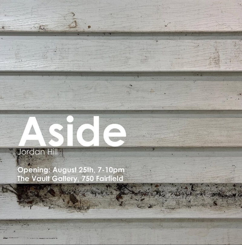 Aside - May 6th @ The Vault Gallery