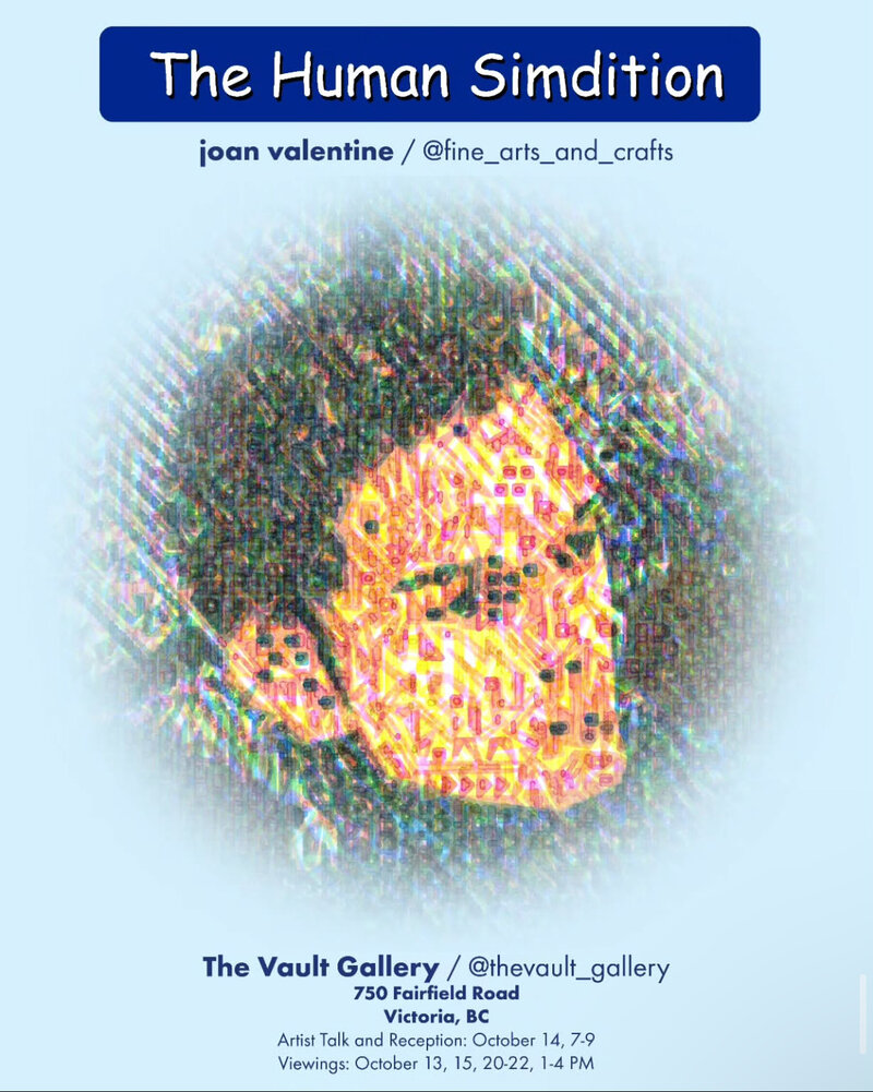 The Human Simdition - May 6th @ The Vault Gallery