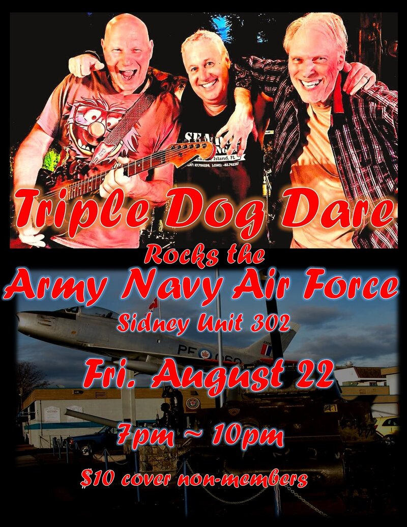 Triple Dog Dare Rocks Sidney @ Army Navy Airforce - Aug 22, 2025