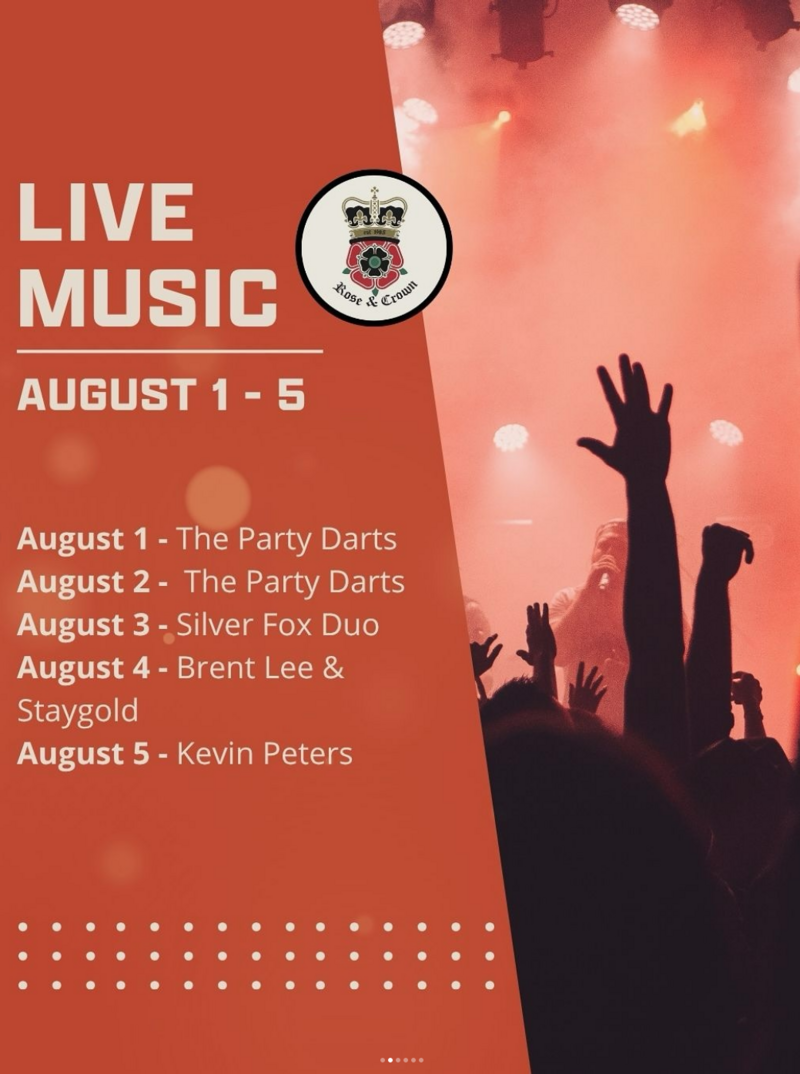 The Party Darts at the Rose Banff! - May 25th @ The Rose and Crown (Banff)