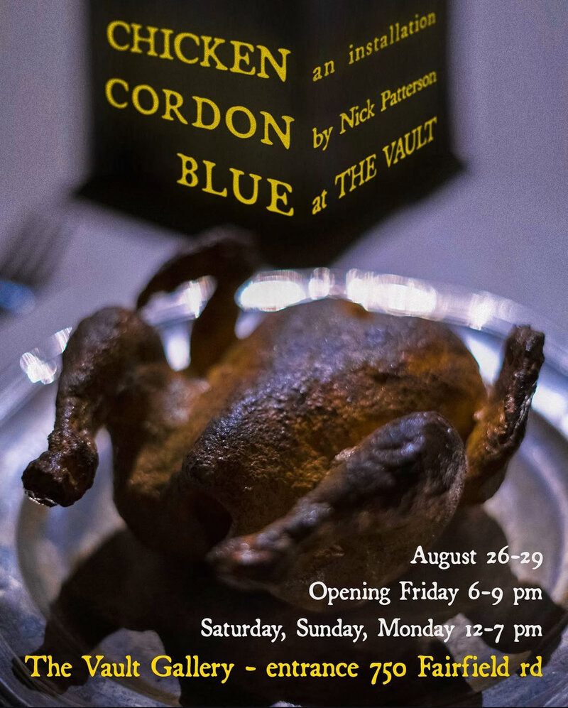 Chicken Cordon Blue - May 9th @ The Vault Gallery