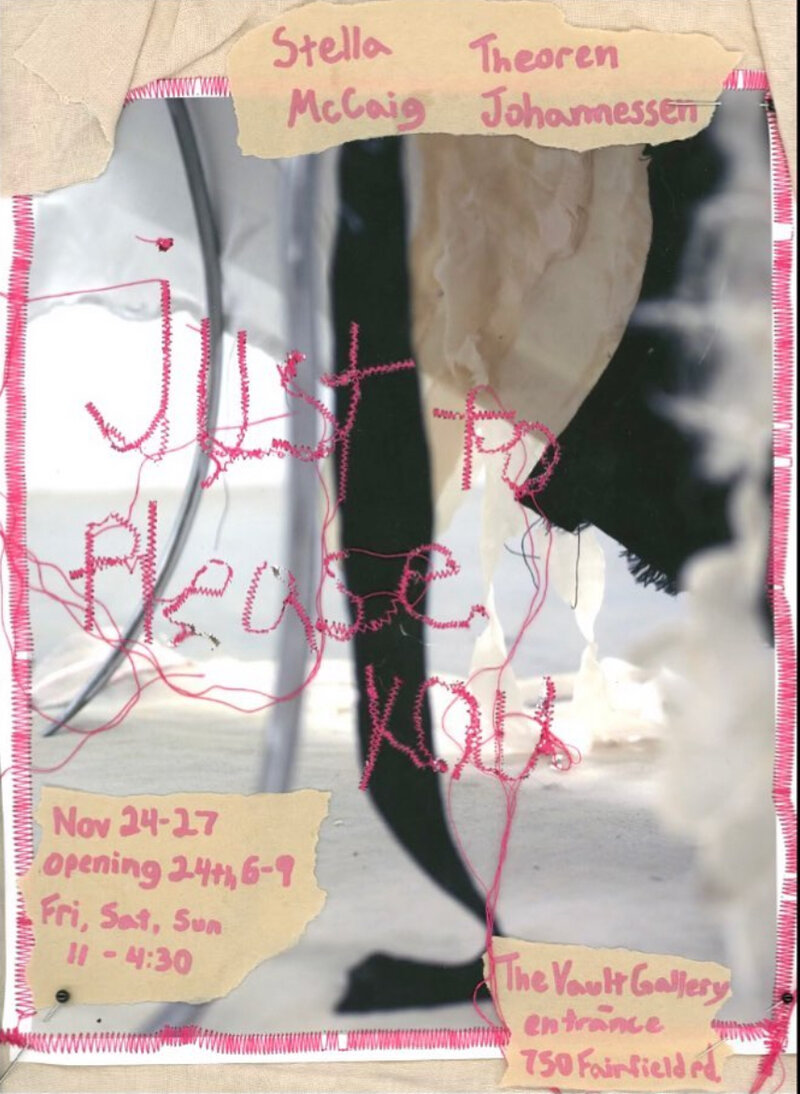 Just to Please You - May 6th @ The Vault Gallery
