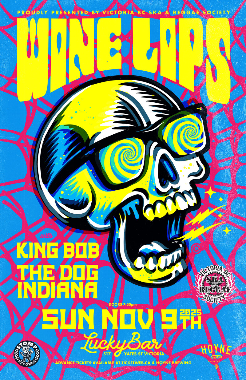 Wine Lips, King Bob, The Dog Indiana - November 9 @ Lucky Bar - May 5th @ Lucky Bar