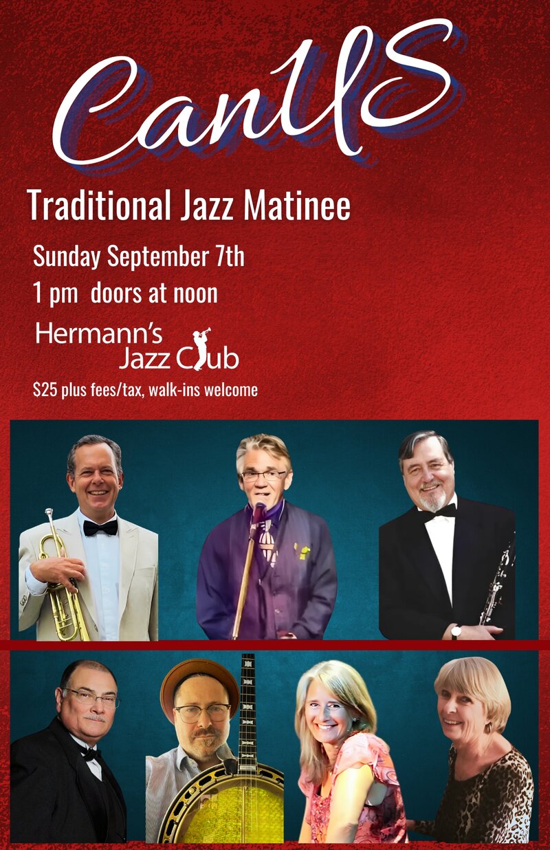 CanUS | Traditional Jazz Matinee - May 14th @ Hermann's Jazz Club