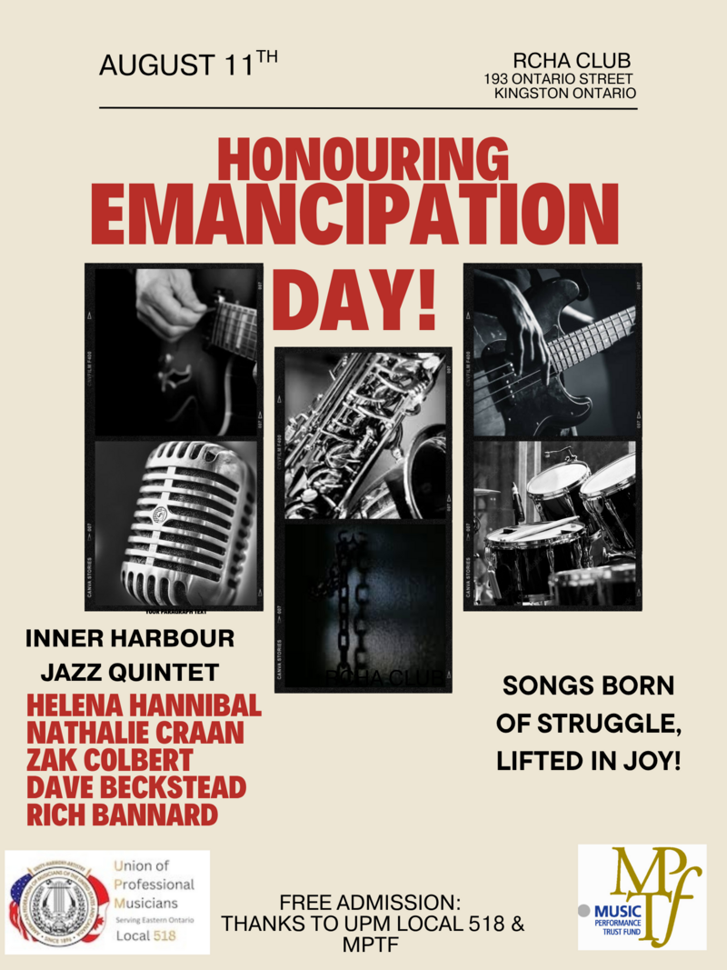 Jazz Society Monday: Inner Harbour Jazz @ The Club at the R.C.H.A. - Aug 11, 2025