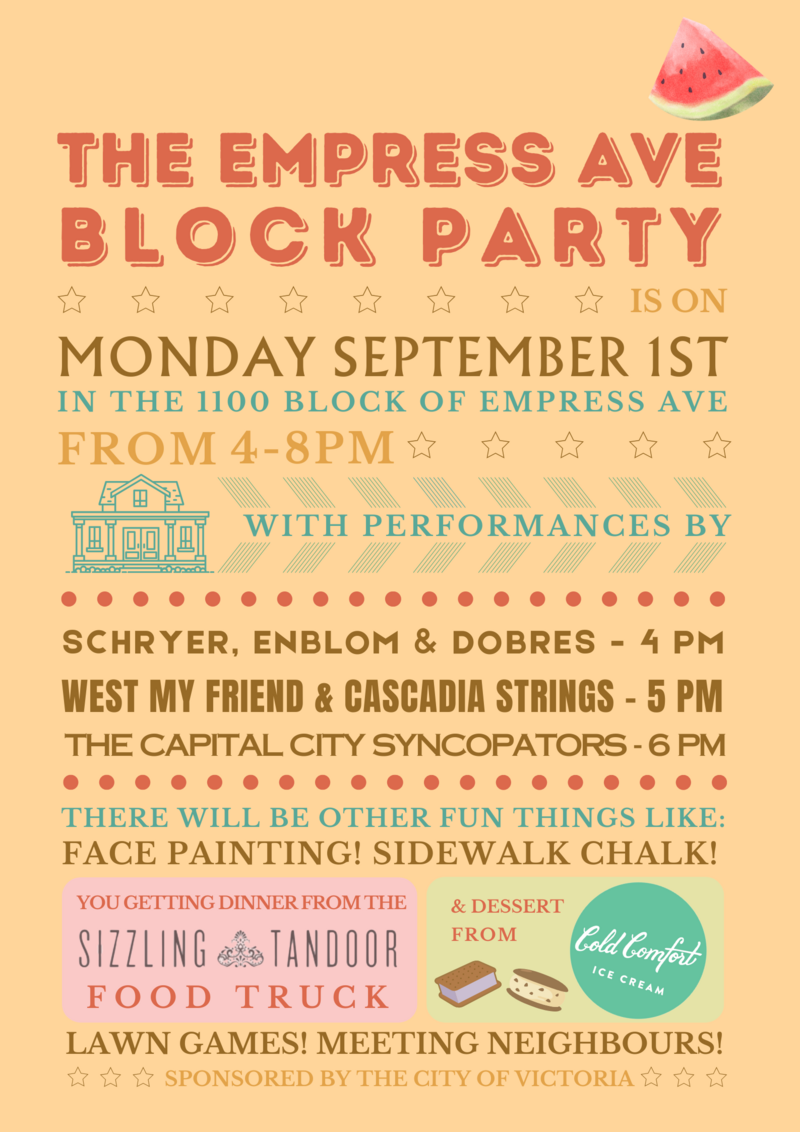 The Empress Ave Block Party @ Empress Ave Block Party - Sep 01, 2025