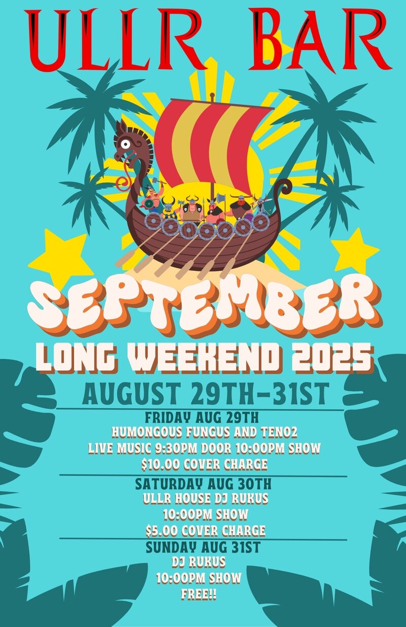 September Long With DJ Rukus - May 8th @ Ullr Bar