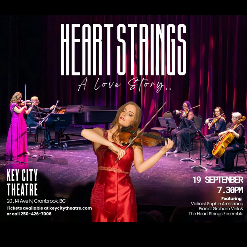Heart Strings - A Love Story - Jun 16th @ Key City Theatre