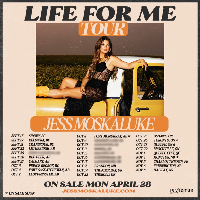 Jess Moskaluke &ndash; Life For Me Tour - Jun 25th @ Key City Theatre