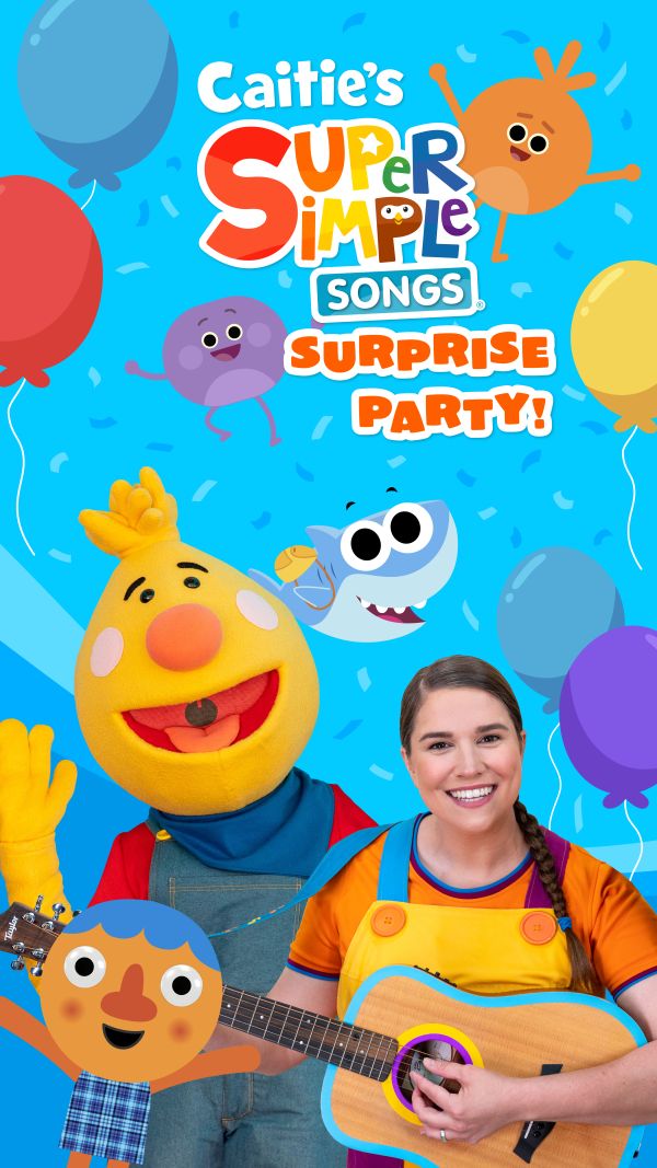 Caitie's Super Simple Songs Surprise Party! - Jun 13th @ Kingston Grand Theatre