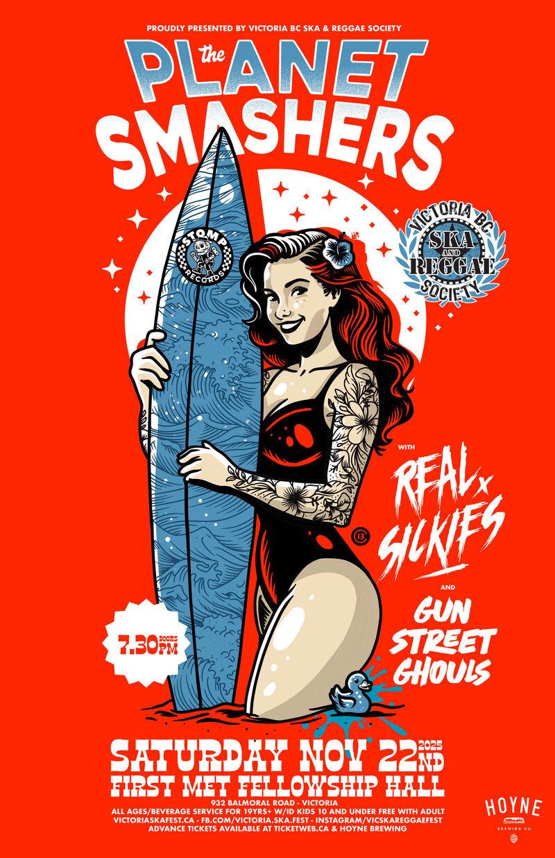 Planet Smashers, REAL SICKIES, Gun Street Ghouls @ First Metropolitan United Fellowship Hall Nov 22 2025 - May 6th @ First Metropolitan United Fellowship Hall