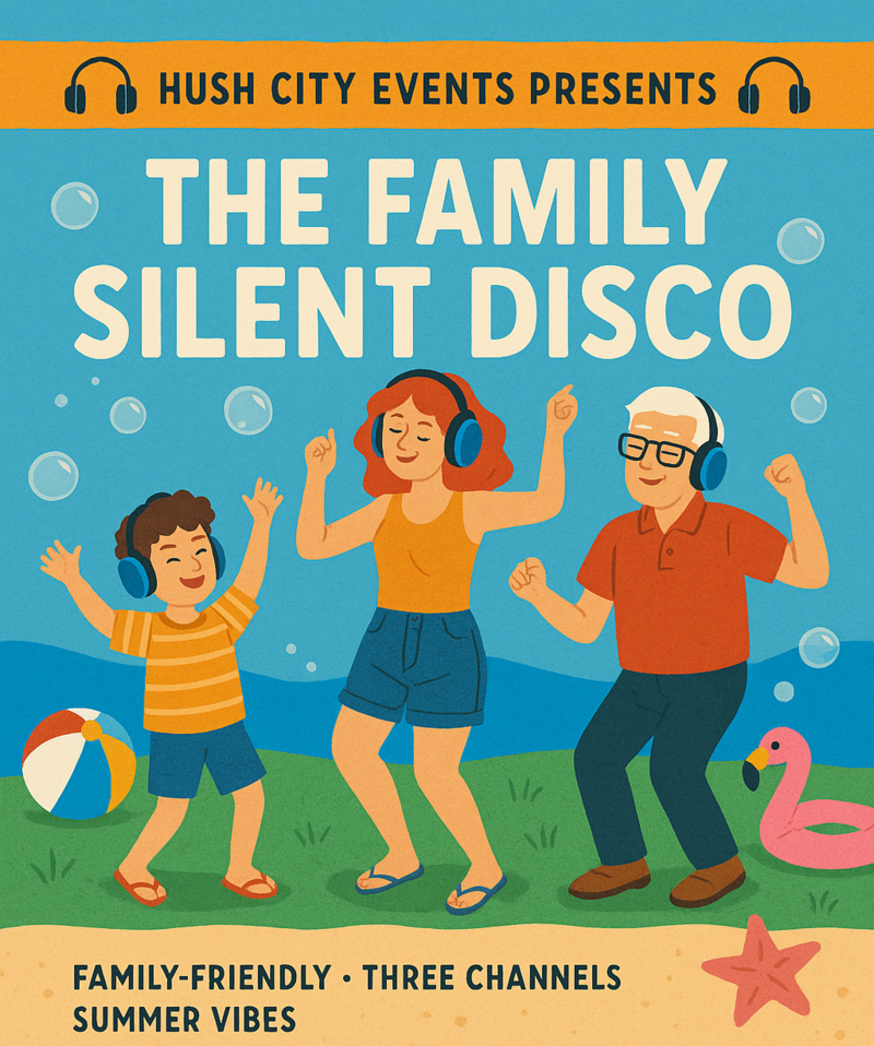 Hush City Events Presents: The Family Silent Disco - May 1st @ Quality Inn & Conference Centre