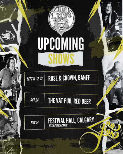 Zoo Lion LIVE at The Rose! - Jun 12th @ The Rose and Crown (Banff)