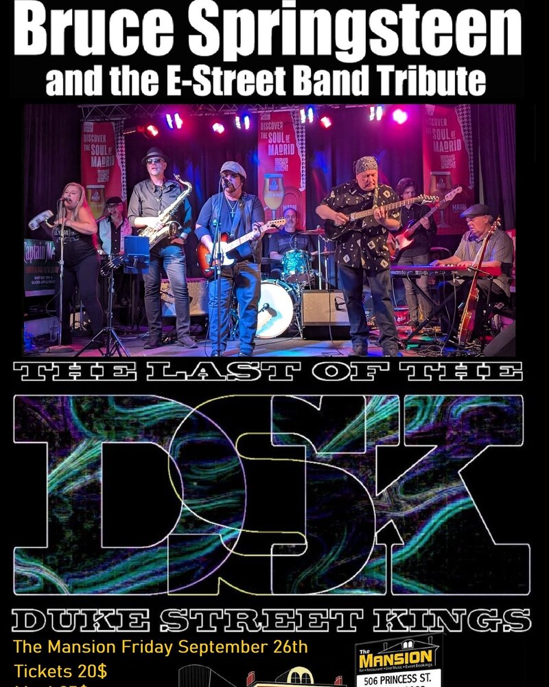 The Last Of The Duke Street Kings @ The Mansion - Sep 26, 2025