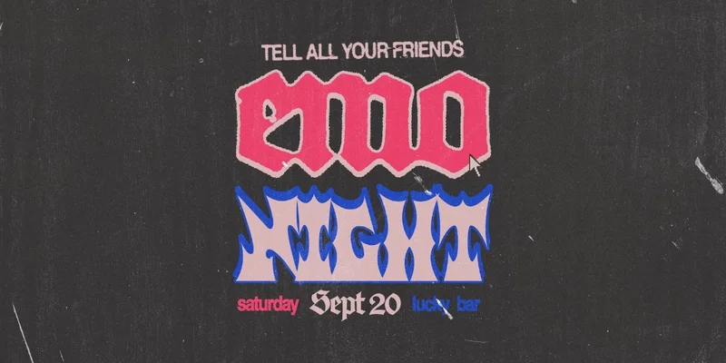 Emo Night - Jun 4th @ Lucky Bar