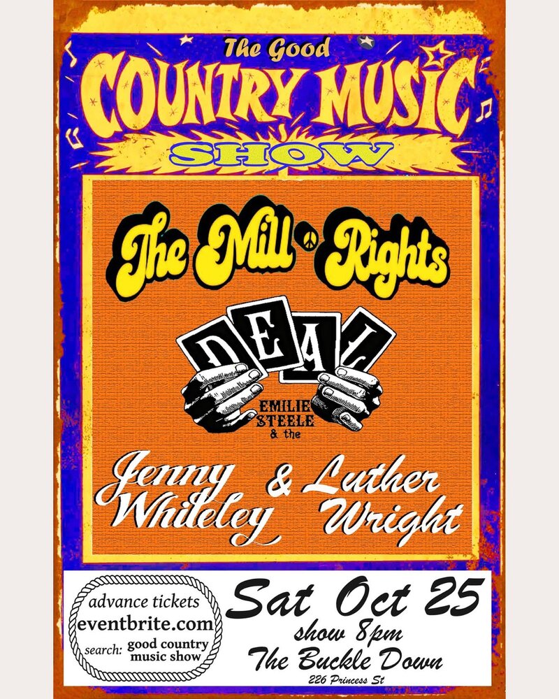 The Good Country Music Show @ The Buckle - Oct 25, 2025
