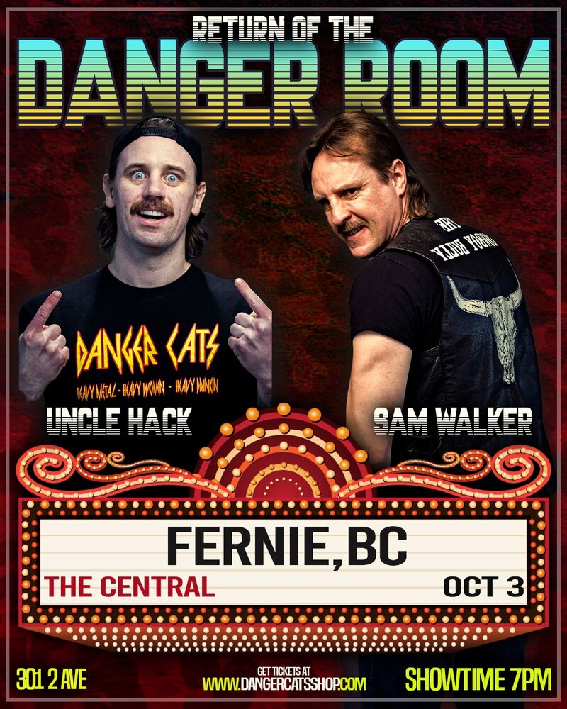 Danger Cats Live in Fernie, BC - May 6th @ The Central - Nightclub & Bar