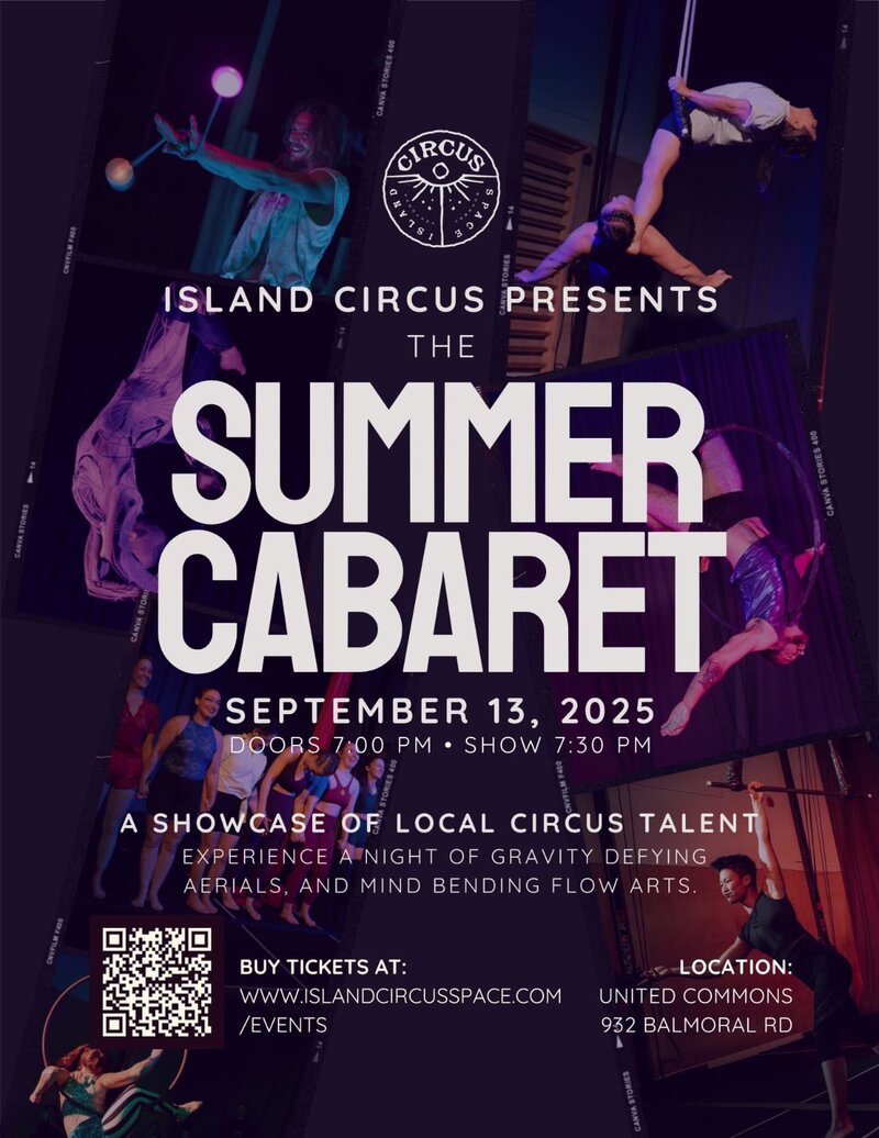 Circus Summer Cabaret - May 6th @ United Commons (First Metropolitan United Church)