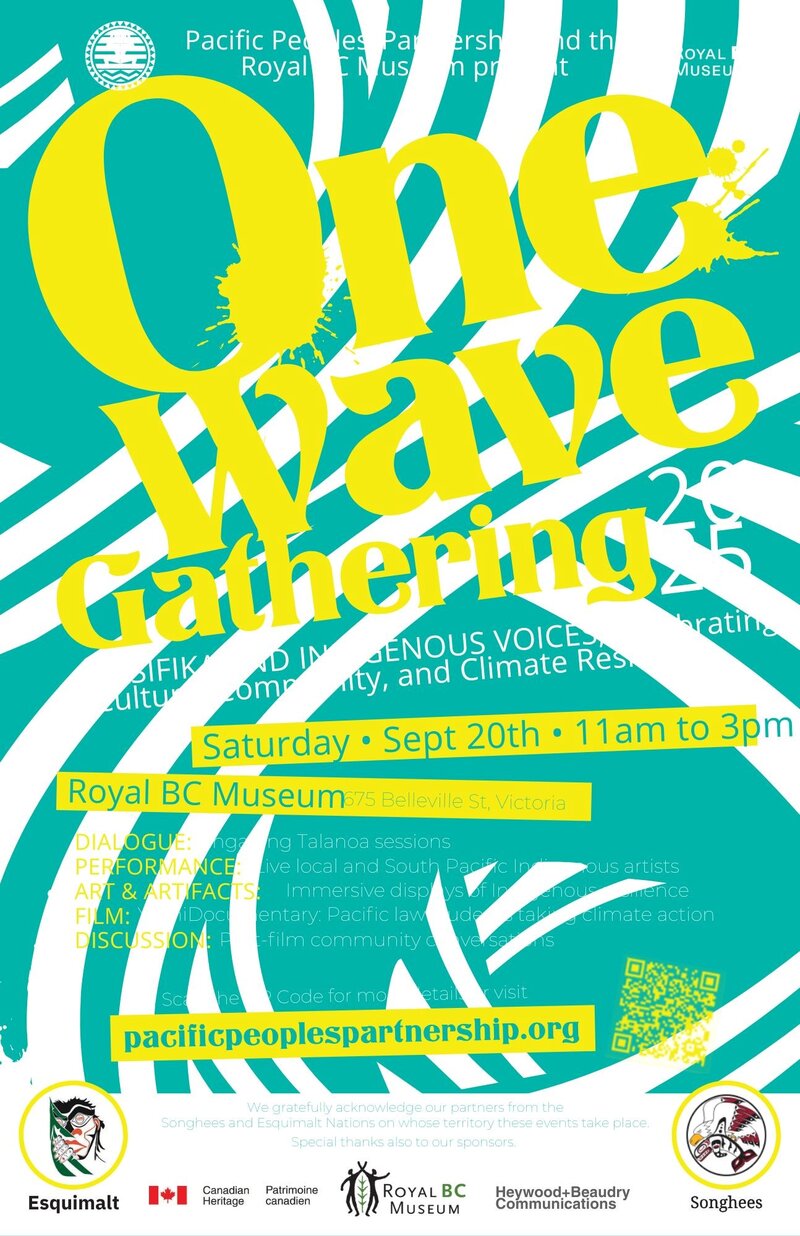 One Wave Gathering 2025 - May 7th @ Royal British Columbia Museum